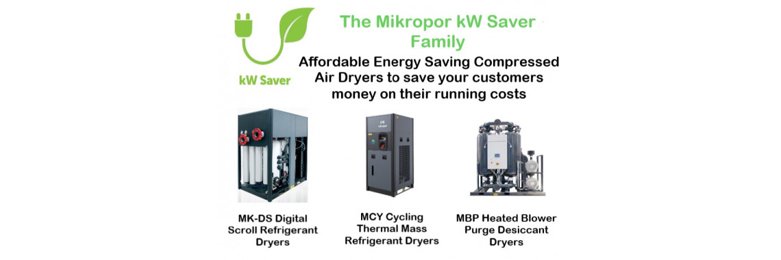 Mikropor kW Saver Family - Energy Saving Dryers